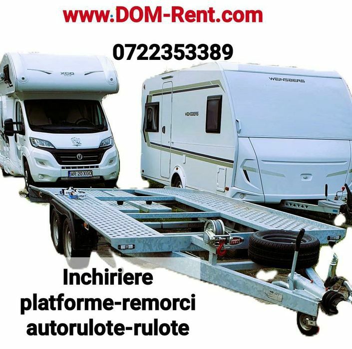 Rulotă  de închiriat/caravana/inchiriere rulota