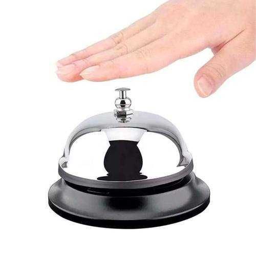 Reception uchun qo‘yilgan kichik qo'ng'iroqcha.