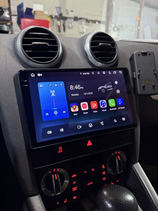 Navigatie Android 14 Audi A3 Carplay Android Auto