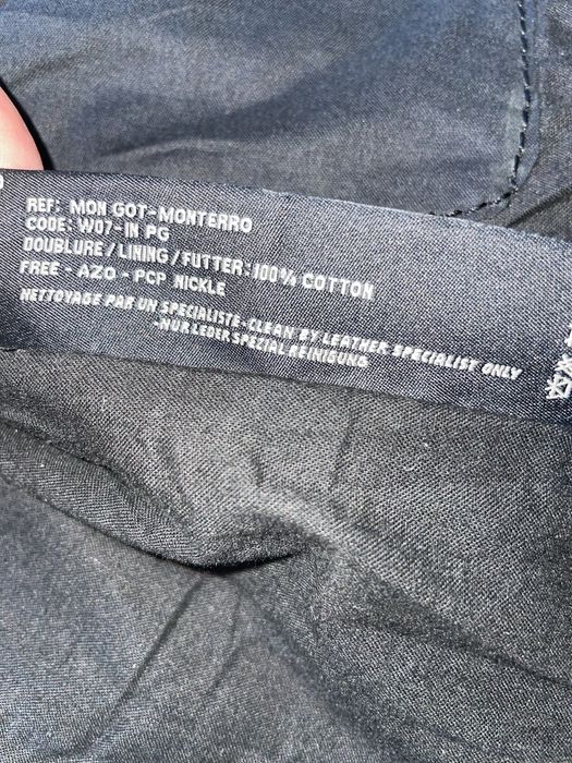 REDSKINS Classic Motorcycle Leather JKT/мъжко кожено(естеств.) яке XL