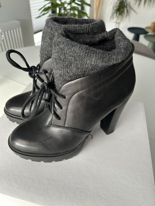 Botine piele Calvin Klein originale