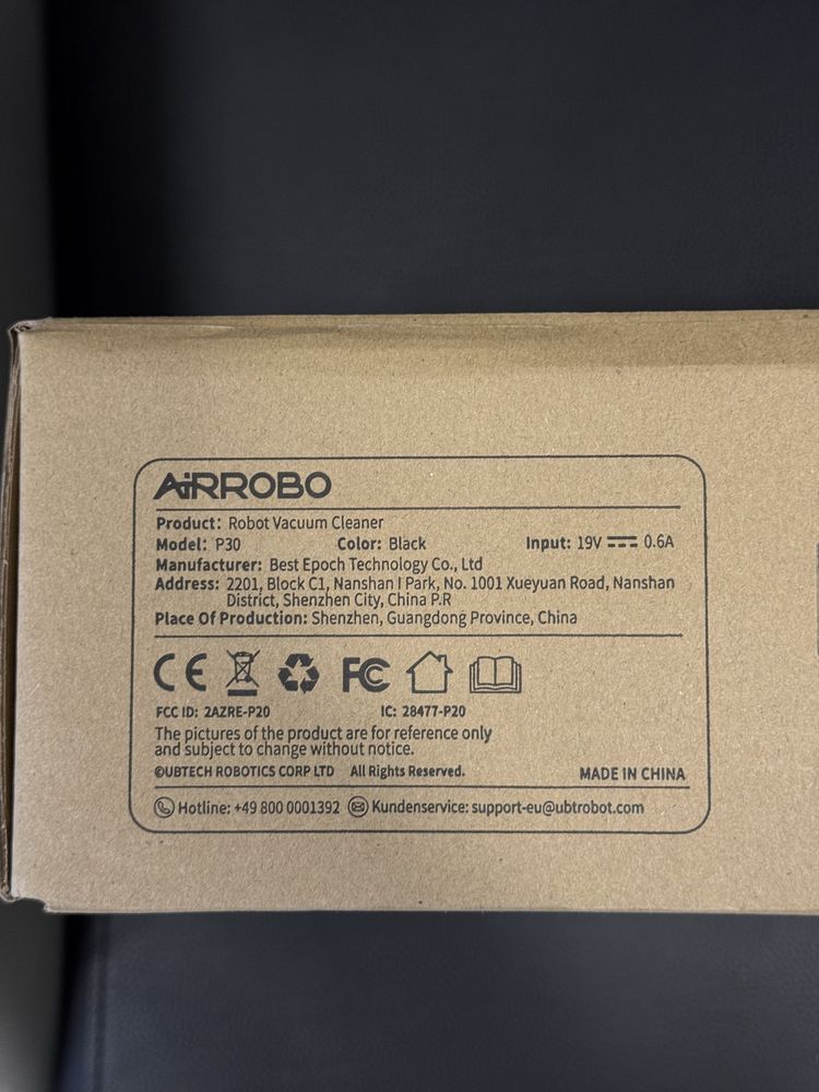 Продавам нов робот за почистване AIRROBO