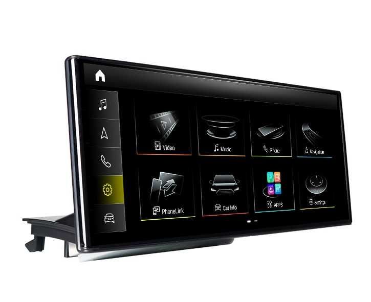 Мултимедия за Audi Q3 Двоен дин Android навигация Ауди Q3 дисплей