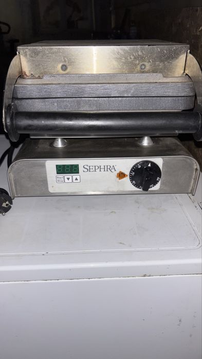Aparat Vafe Sephra Profesional carcasa inox plita de fonta