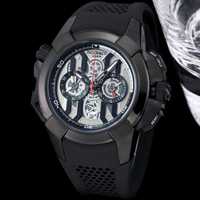 Кварцов мъжки часовник Jacob & Co. Epic X Chrono Black Titanium