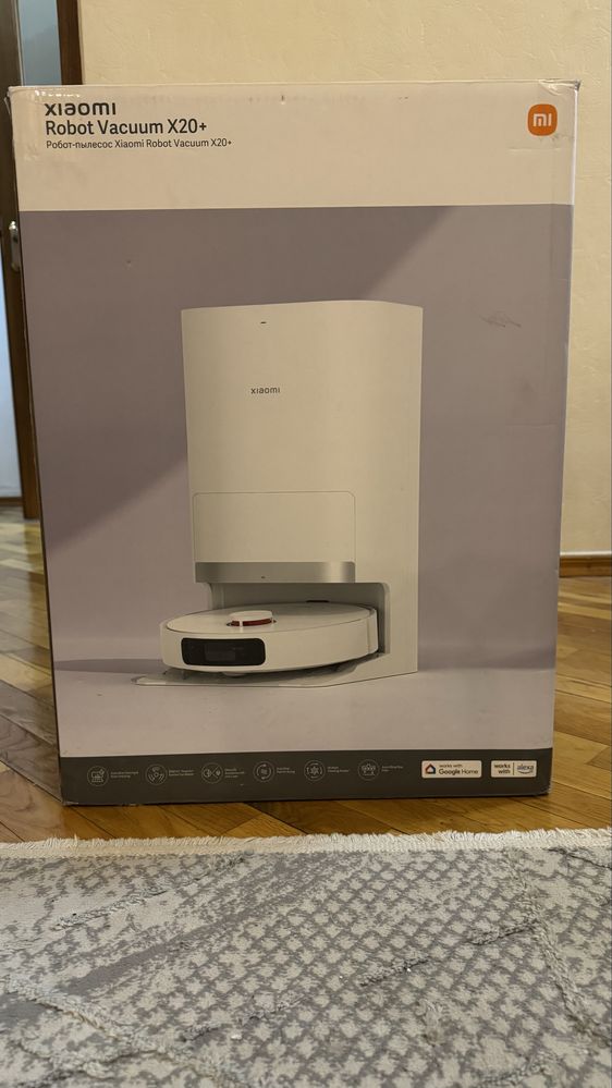 Робот-пылесос Xiaomi Robot Vacuum X20+ BHR8124EU белый