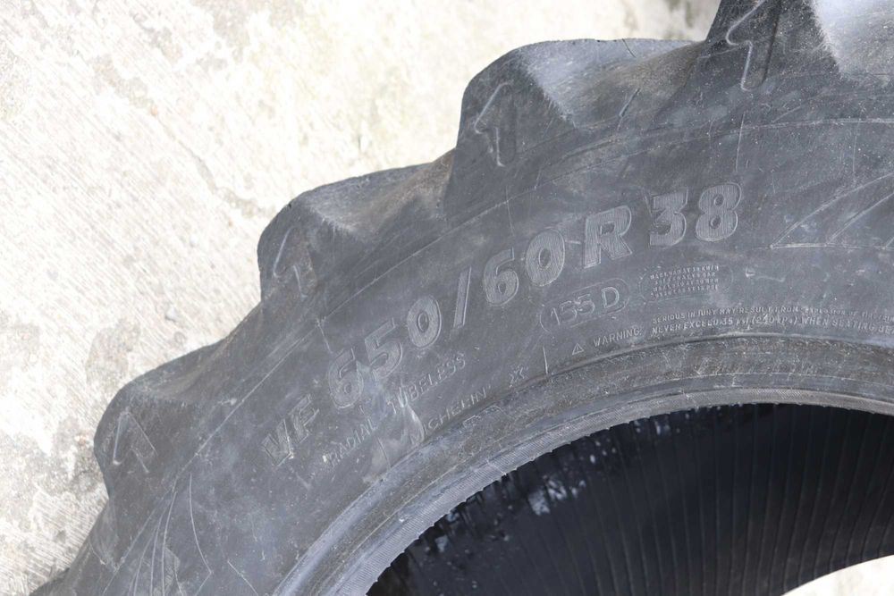 Cauciucuri 650/60R38 Michelin Tractor Fahr Deutz second hand