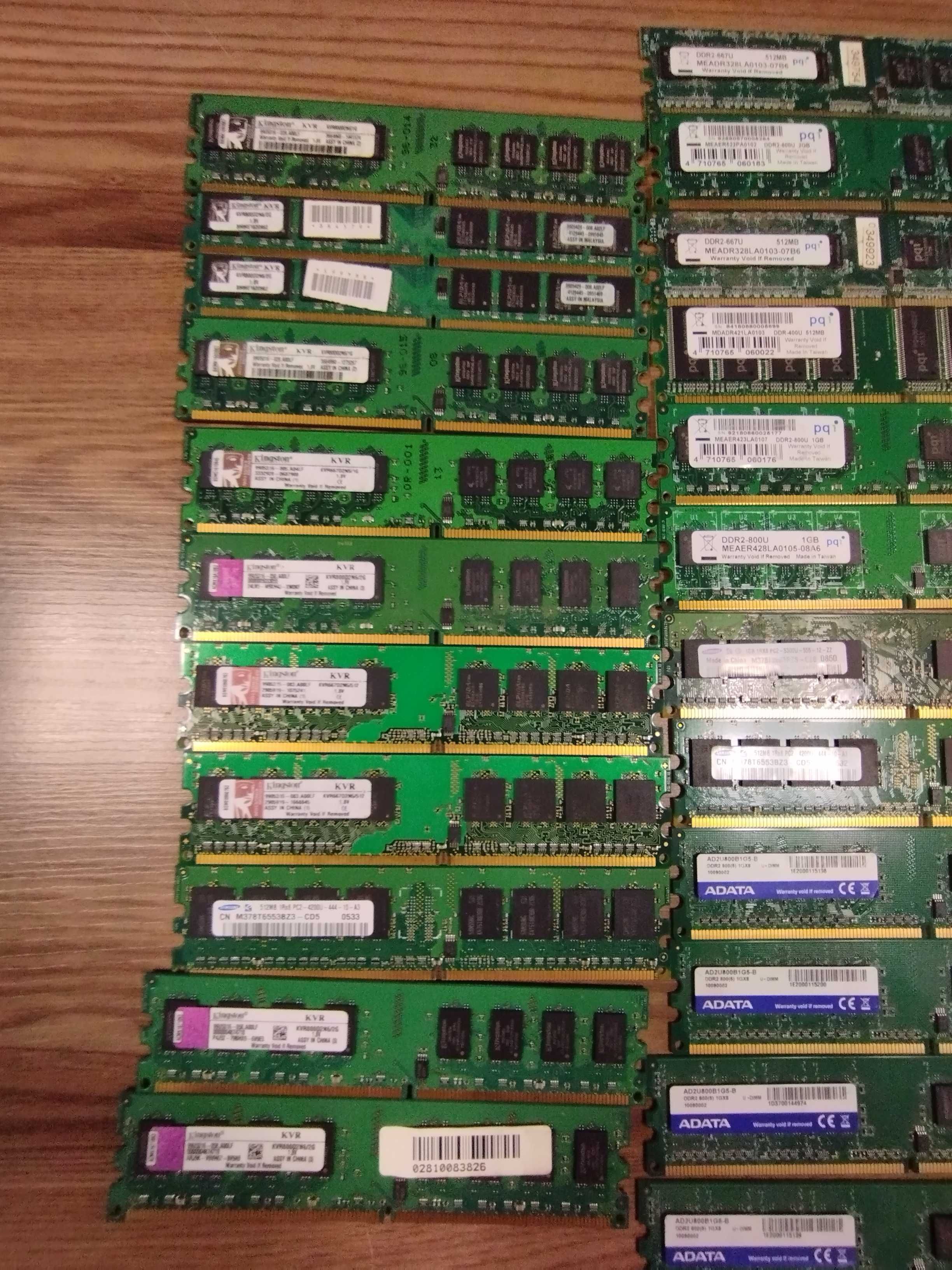 RAM памет 2gb 1gb 512mb DDR2