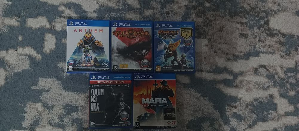 Продам игры на PS4