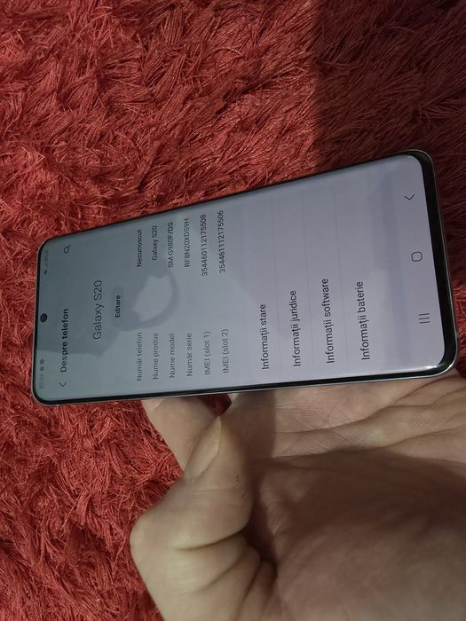 -Samsung S23, Purple, 128Gb, 8Ram, doar telefonul, semne usoare rama,