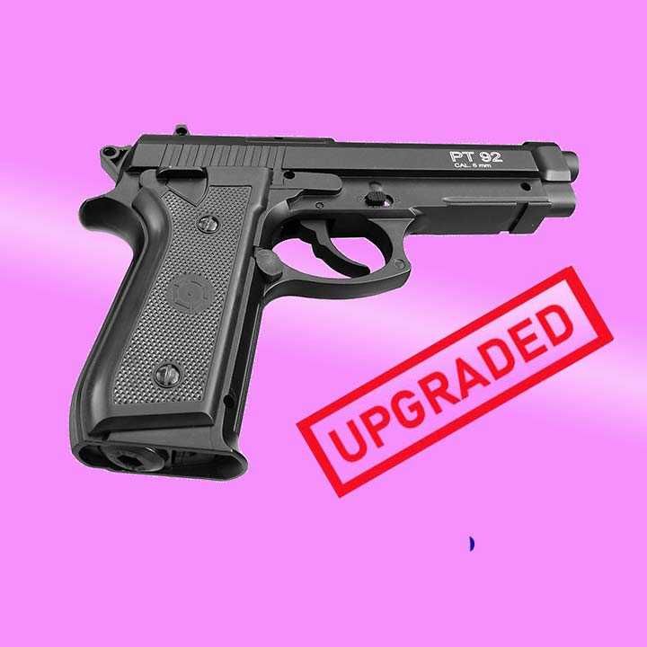 Modificat 4jouli pistol airsoft Beretta pt92 ABS C02