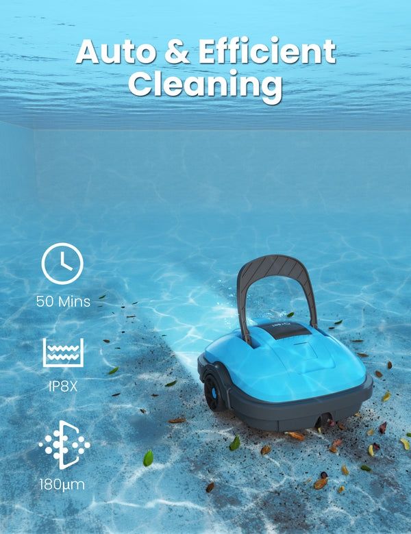 Robot de curățat piscine cu baterie, WYBOT OSPREY 200.