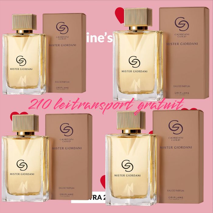 Transport gratuit &4 Mister Giordani gold