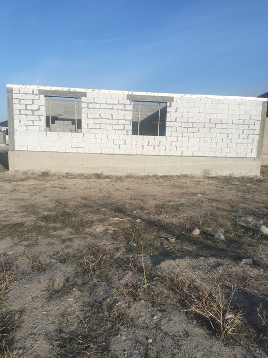 Продам не достроенный дом в Казцикке в заде Ырыс кафе у