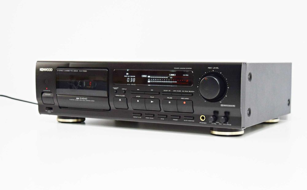 Deck 3 Head Kenwood KX-7050, casetofon