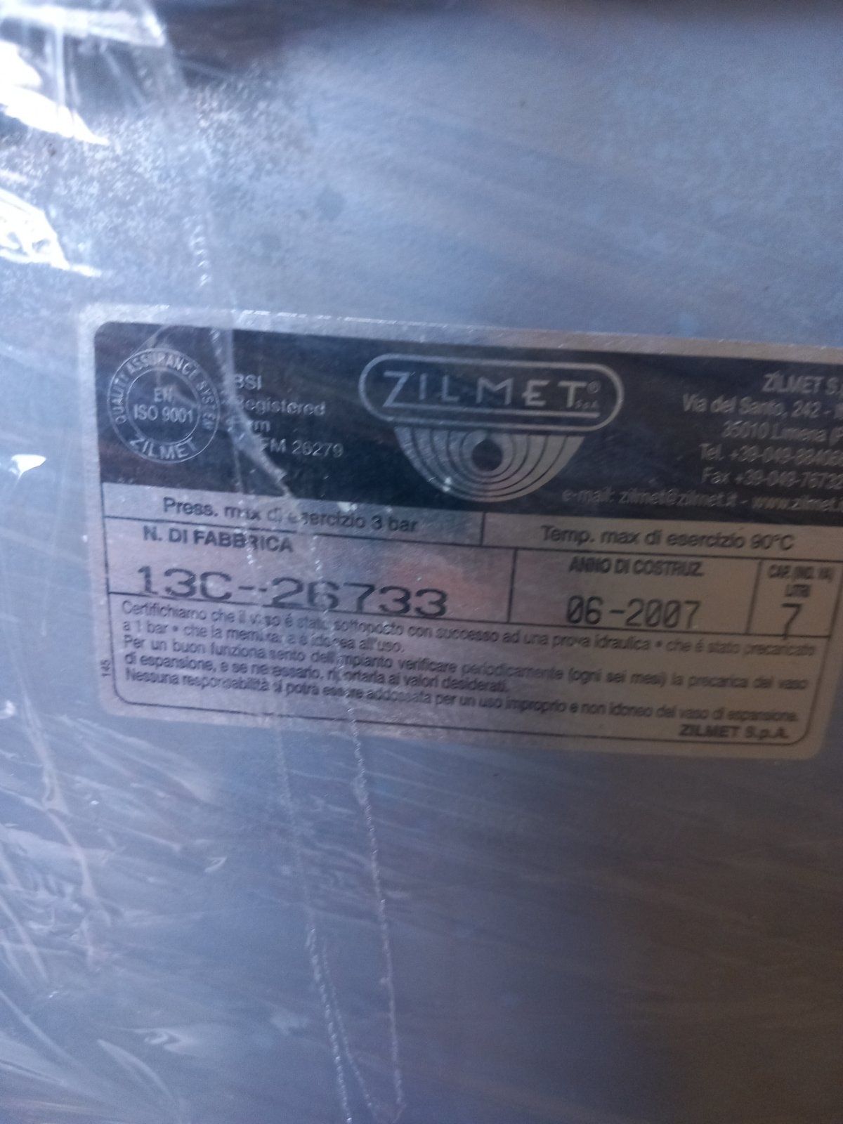 Продавам газов котел ZILMET