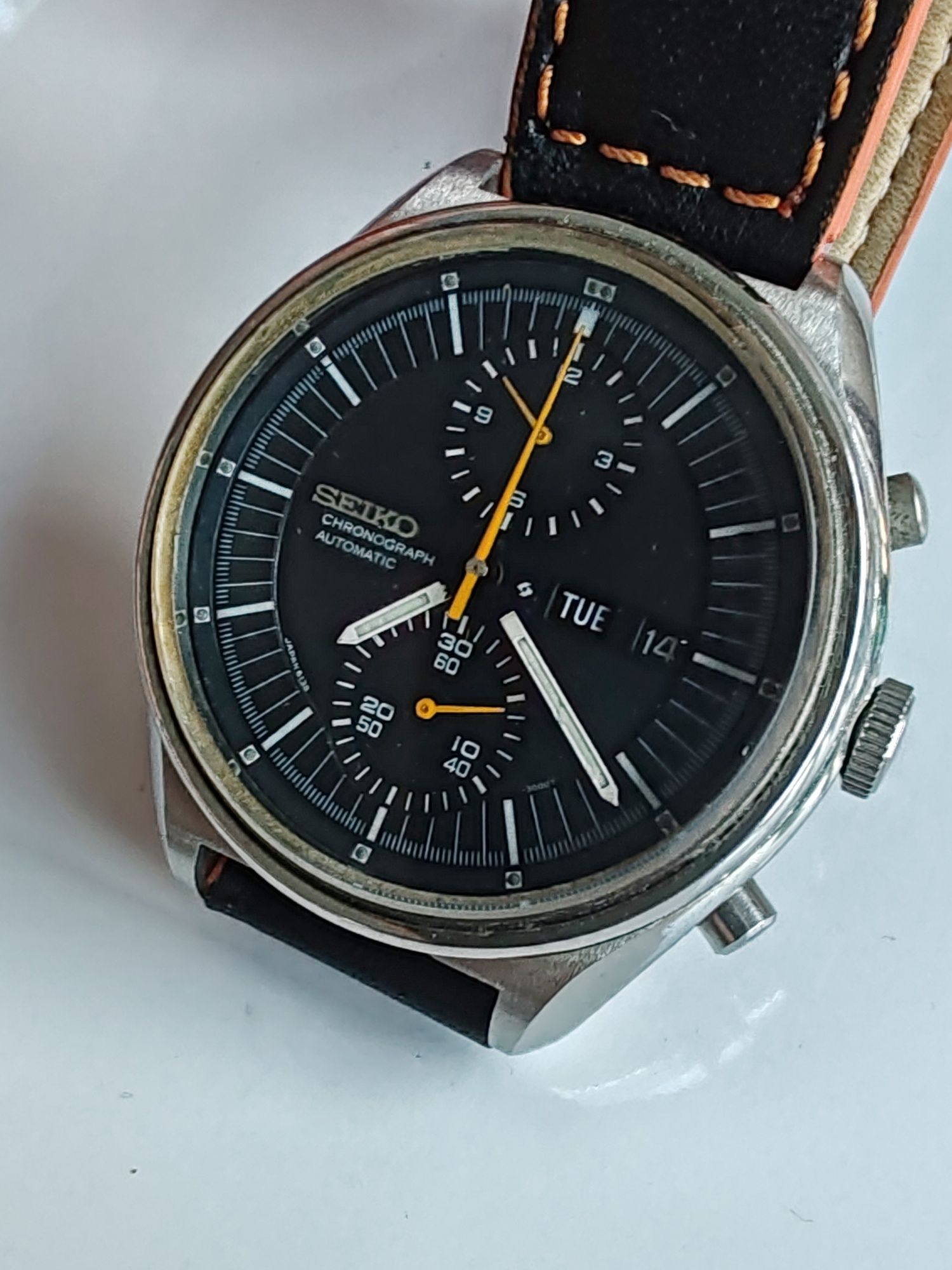 Ceas Seiko Automatic Chronograph Jumbo 42 mm