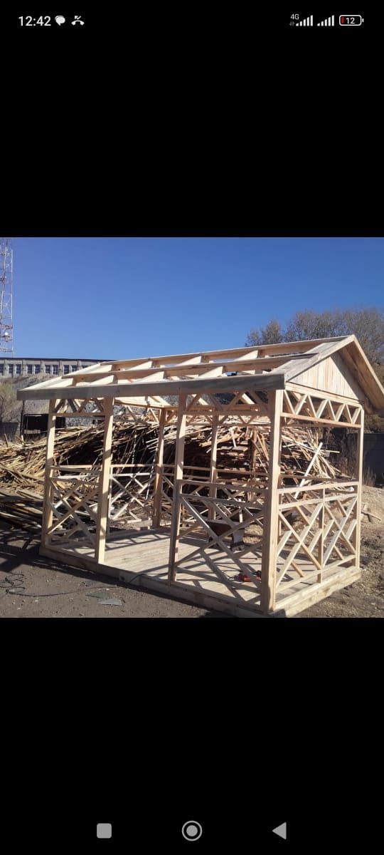 Тапчаны,беседки из дерева