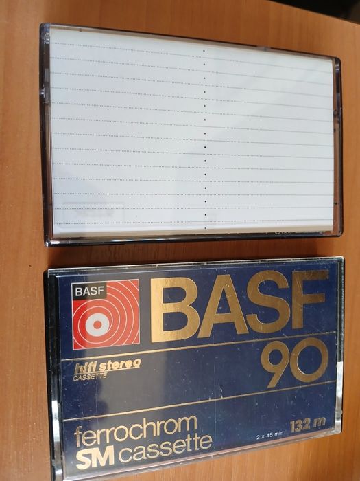 Lot de casete audio TDK MA Metal 60min și BASF FerroChrome poziția III