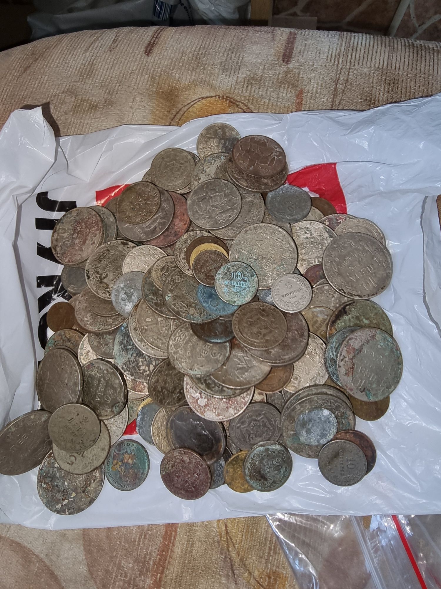 200 Стари Български монети от Царство България 180 лева