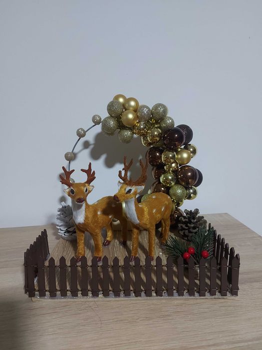 Decorațiuni de Crăciun pe baza de lemn