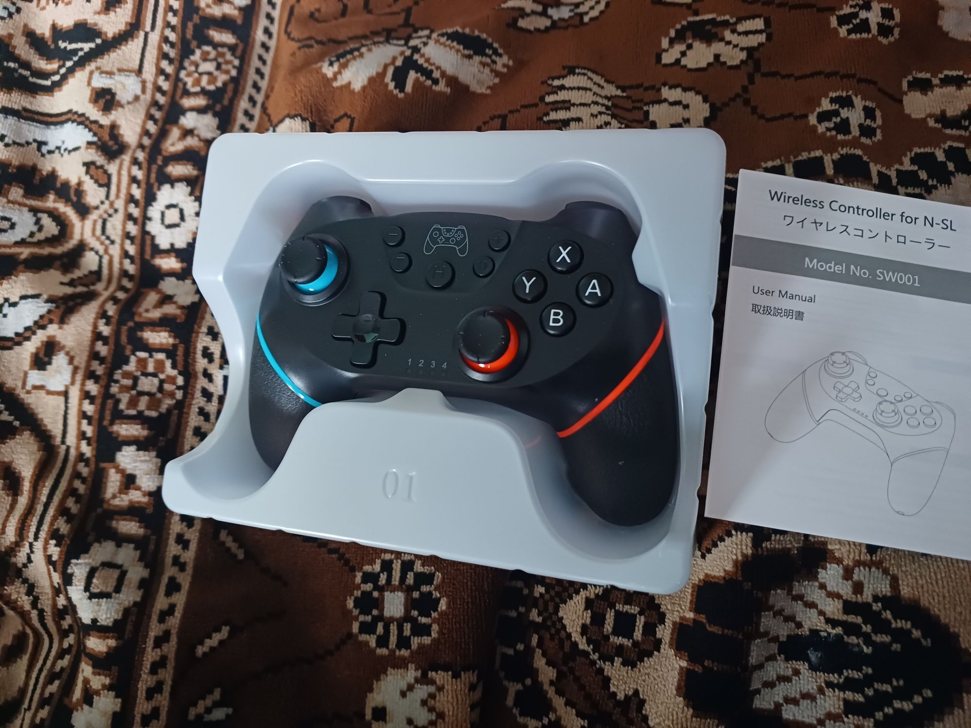 Геймпад Nintendo Switch Pro Controller Monster Hunter Rise Edition