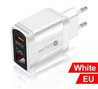 Incarcator 20W/QC3.0 Fast Charger USB-A USB-C iPhone 14 13 12 Pro Nou