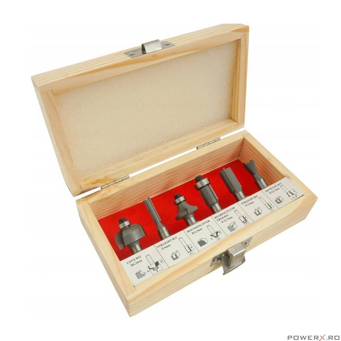 Set freze lemn, 6 piese, 8mm, Verke