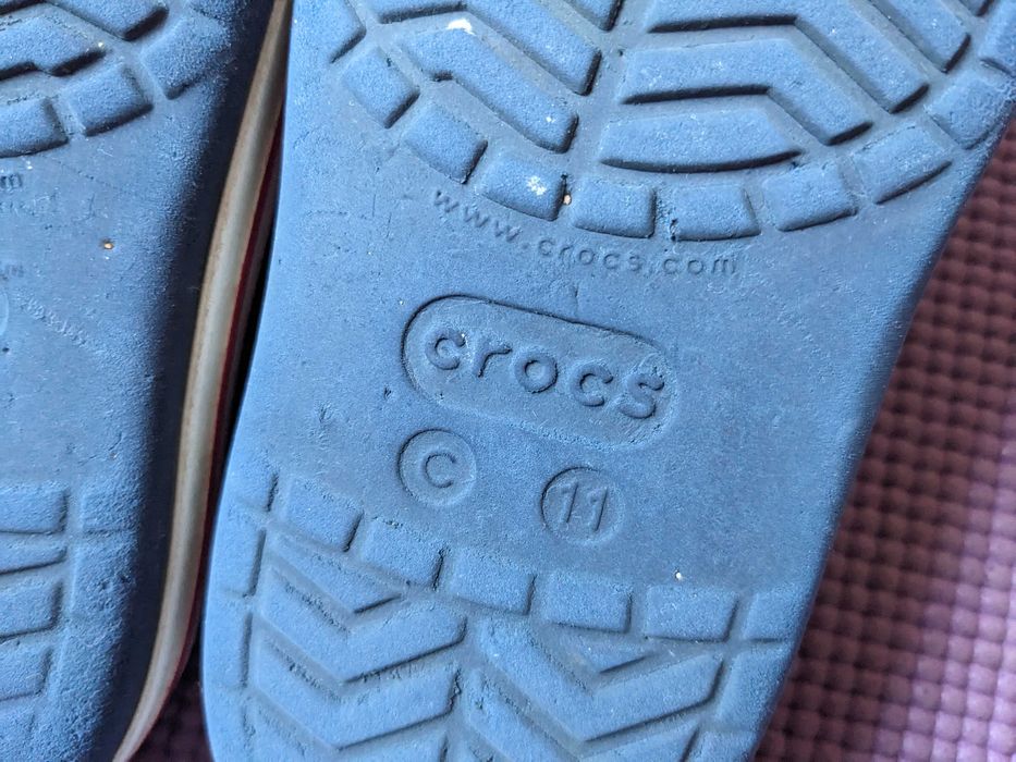 Crocs 29 и гуменки H&M 28