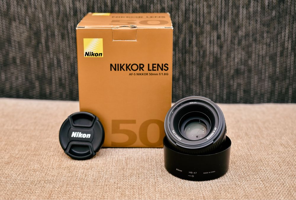 Обектив Nikkor 50mm f/1.8G