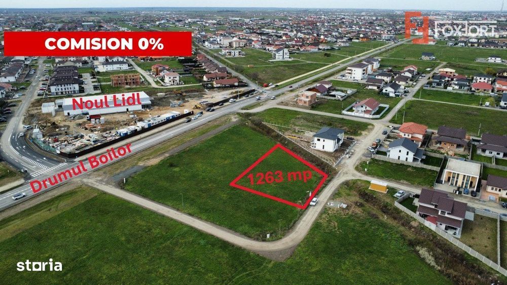 COMISION 0% Parcela Bloc cu AC de 9 apartamente cu toate utilitatile -