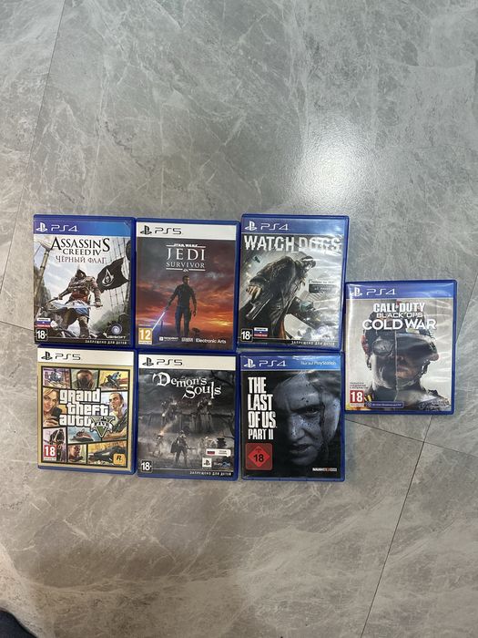Игры ps 5 как новые
