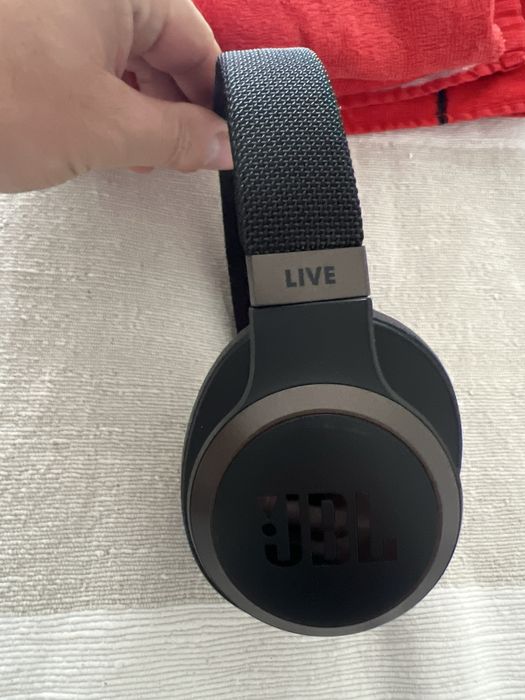 Casti JBL Live 670NC, Bluetooth, On-ear, Microfon, negru
