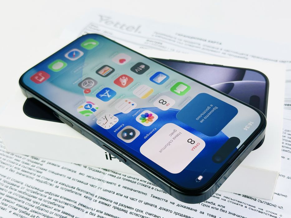 Apple iPhone 16 Pro 512GB Black 97% Батерия! 3г. Гаранция!