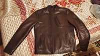 Продам весеннюю кожаную мужскую куртку Турция