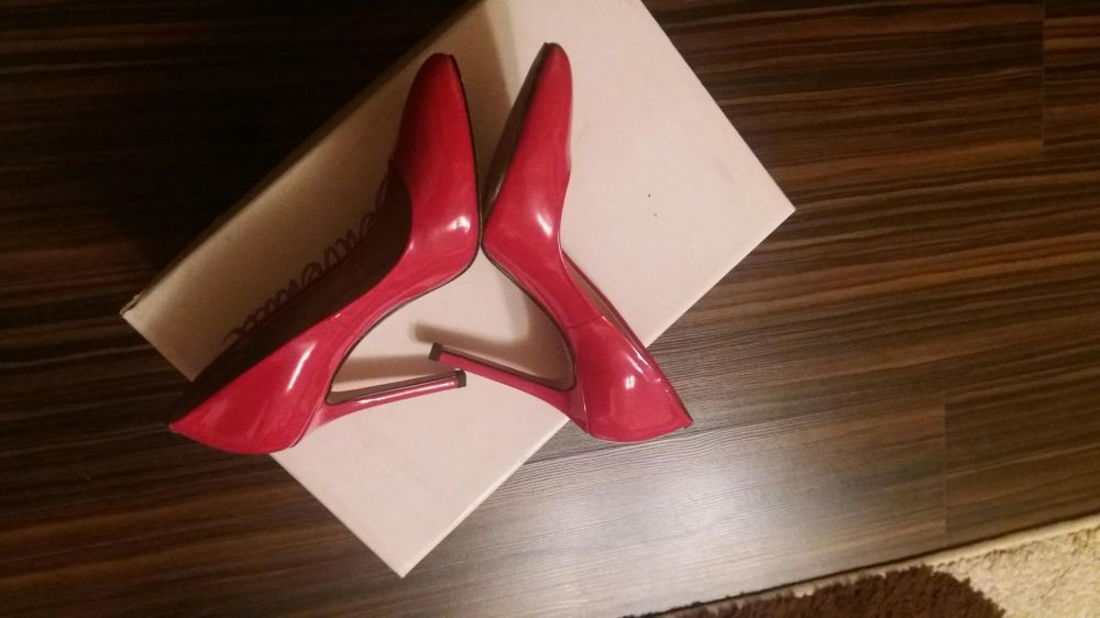 Stiletto Nissa piele noi