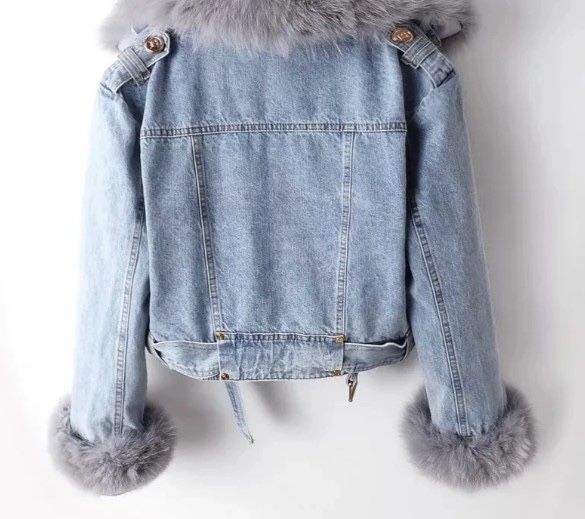 Дамско дънково яке ЕКО ПУХ, NL