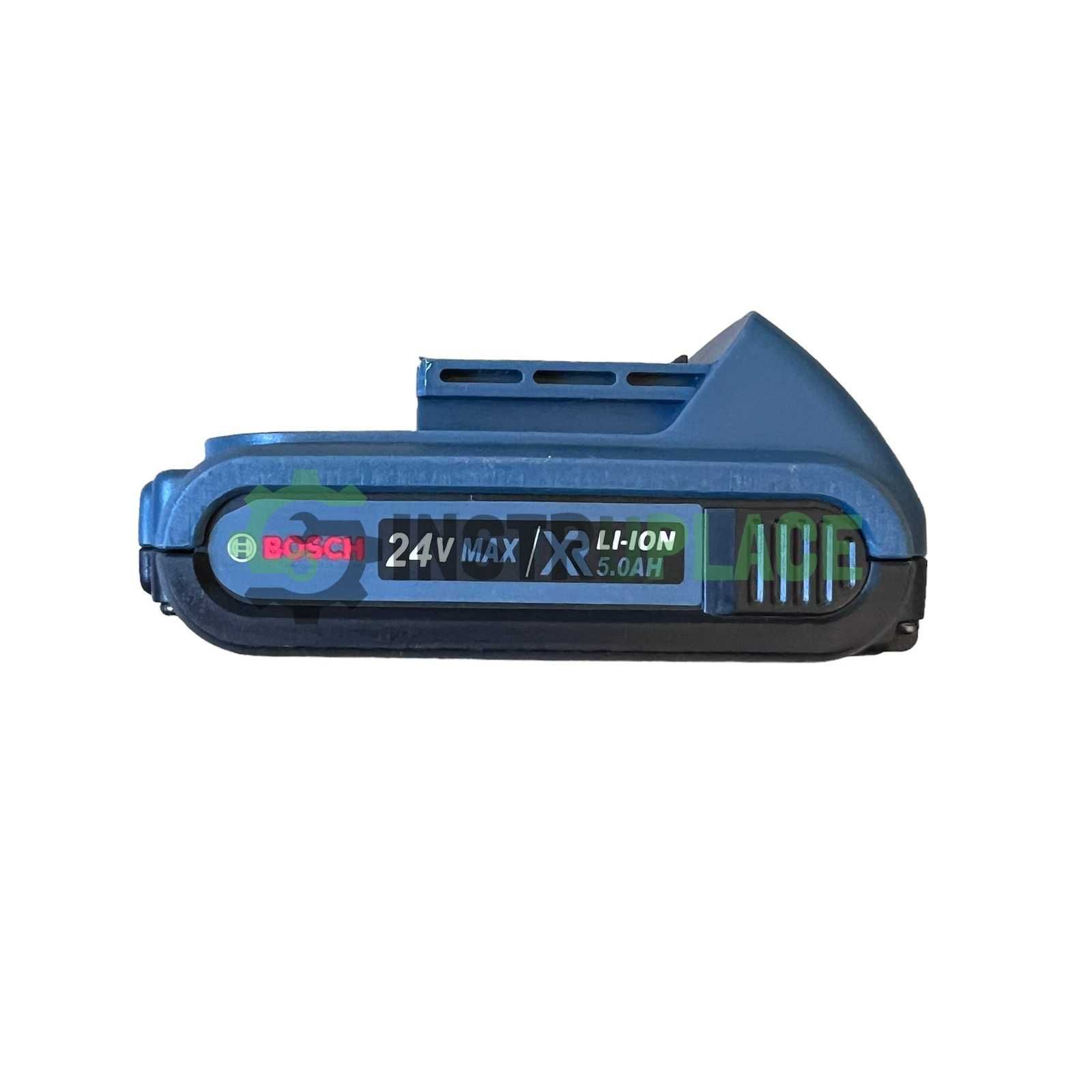 Акумулаторна лозарска ножица BOSCH 24V 5Ah до 30мм. БОШ с 2 батерии
