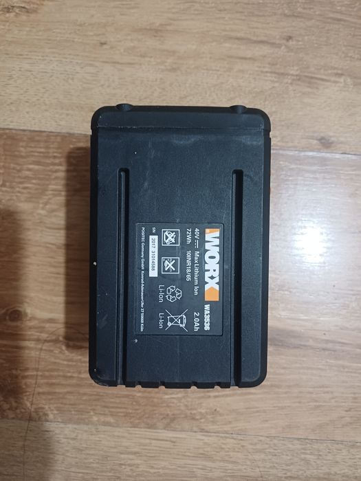 Baterie WORX 40V 2Ah, WA3536 pentru Worx WG168 WG268 WG368 WG568 WG770