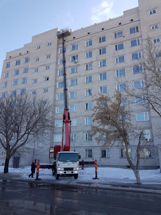 Услуги автовышки 40 м вылет стрелы