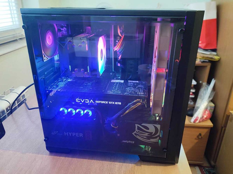 Геймърски компютър, Nvidia 1070, Xeon 2690 V4, 960GB SSD, 16gb Ram