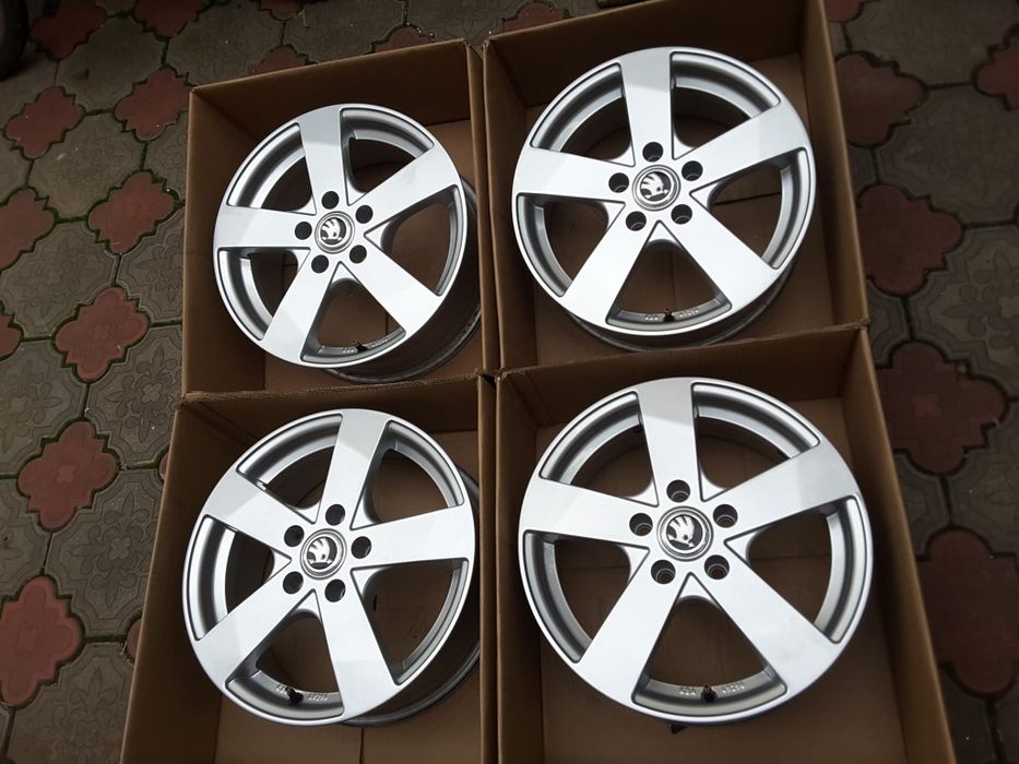 jante aliaj 16; 5x112; Skoda Superb, Octavia 2. Octavia 3, Octavia 4