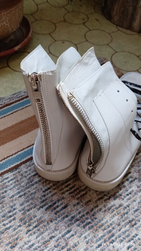 ТОП Сандали високи бели zanotti paciotti balmann zara bershka nike