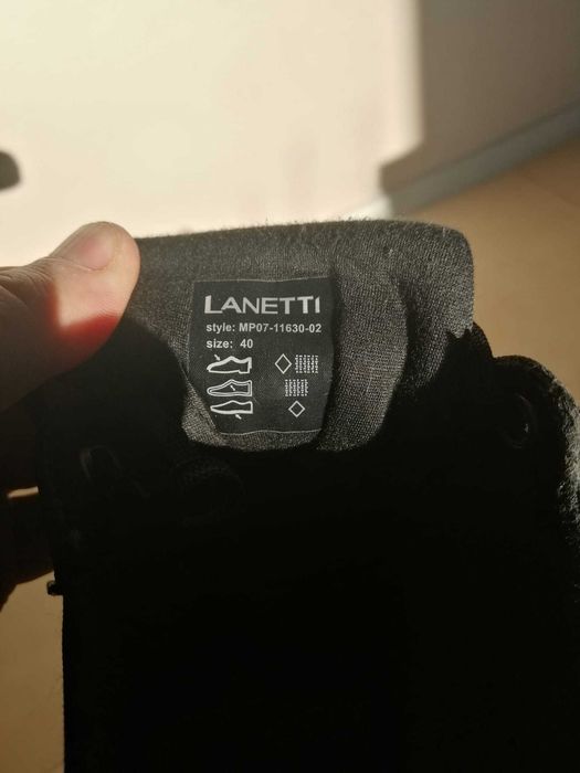 Pantofi barbatesti negri marimea 40