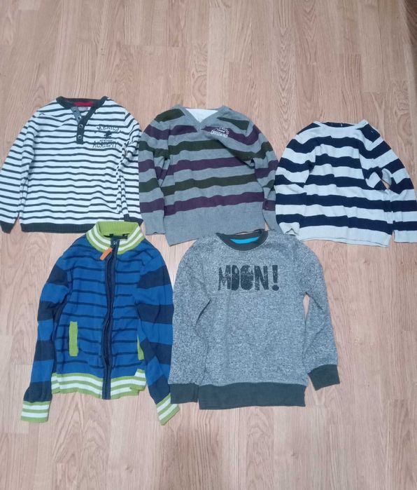 Bluze băieți 5 bucăți 4/6ani