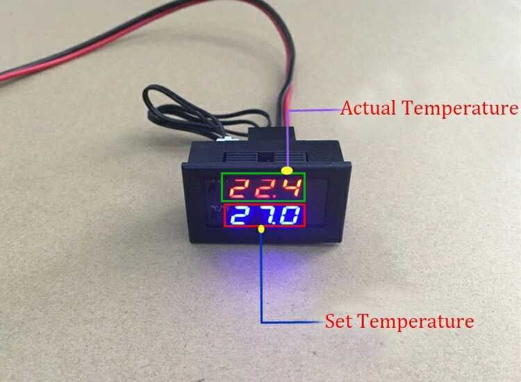 TERMOSTAT electronic DIGITAL CONTROLER temperatura CU SONDA releu 12V