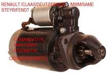 Electromotor nou cu reductor MWM ,Renault,Deutz,Fendt,Lamborghini
