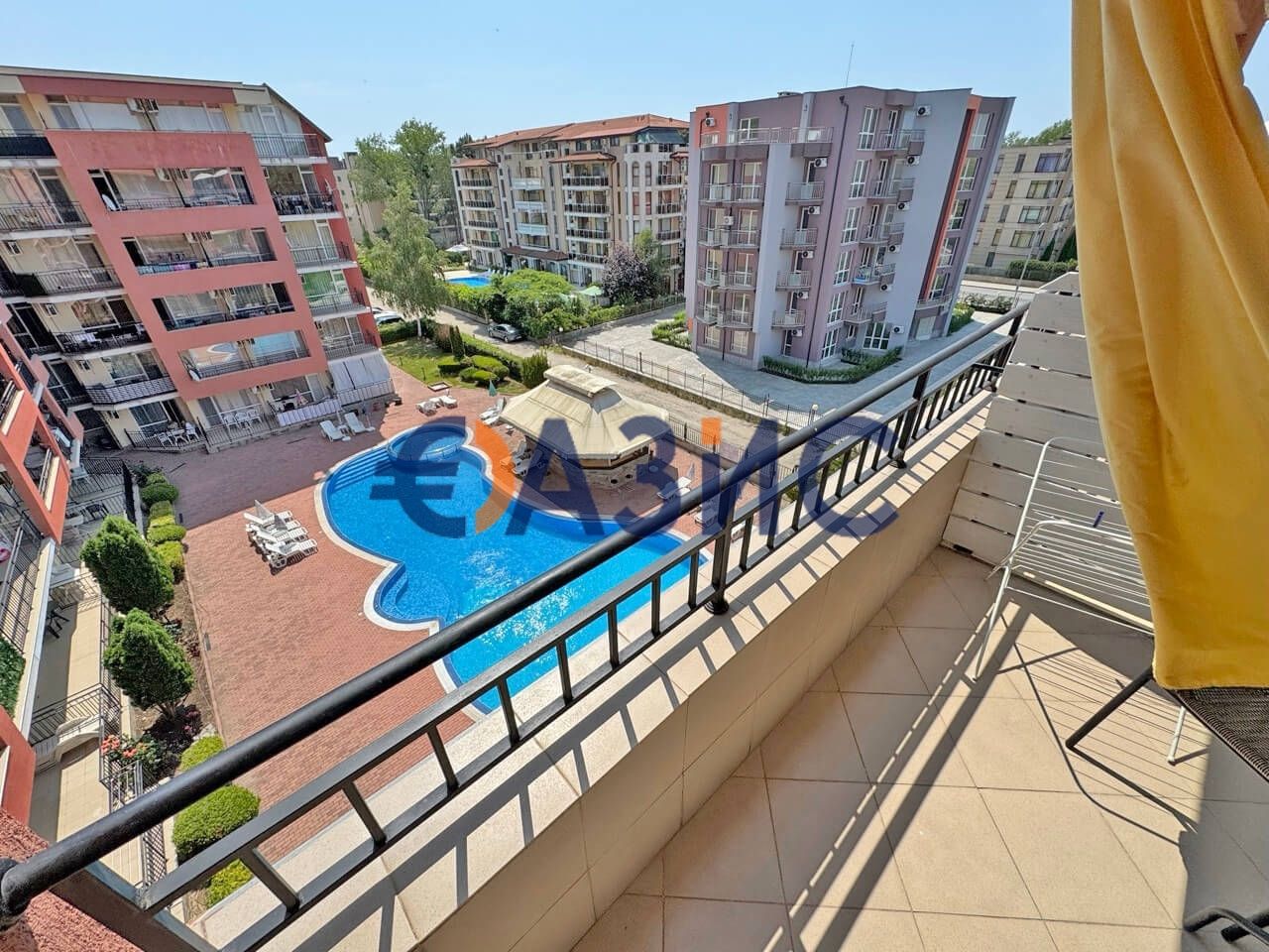 Студио в комплекс Sunset Beach 3, 42 кв.м., Слънчев бряг, България, 51