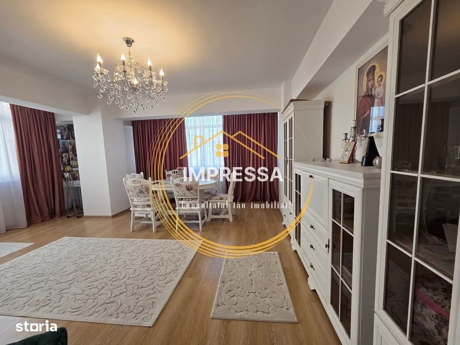 Se vinde apartament 3 camere superb de lux mobilat si utilat