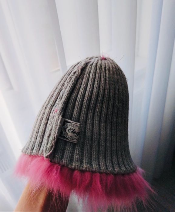 Caciula blana naturala